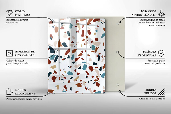 Herd abdeckplatte Dekorativer Stein