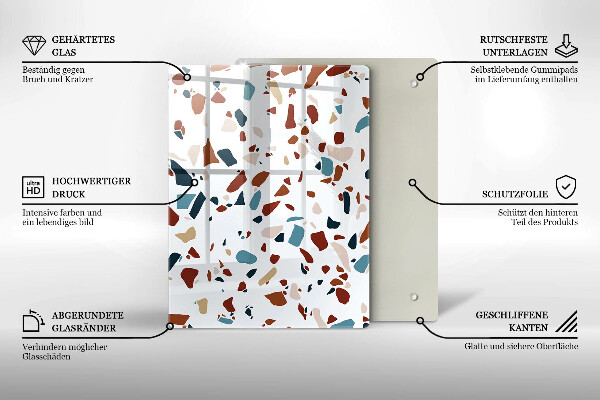 Herd abdeckplatte Dekorativer Stein