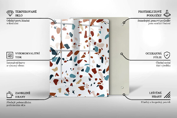 Herd abdeckplatte Dekorativer Stein