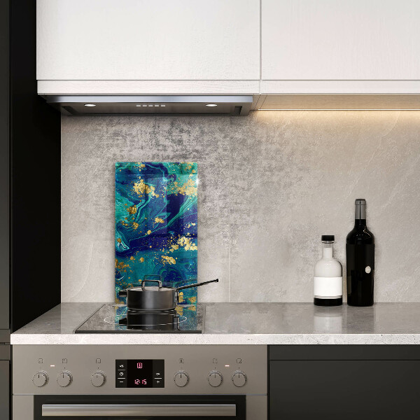 Herd abdeckplatte Abstraktion mit Gold