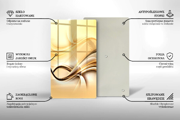 Herd abdeckplatte Rauchabstraktion