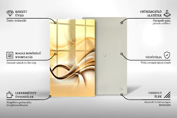 Herd abdeckplatte Rauchabstraktion