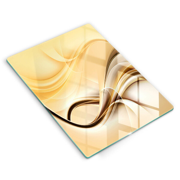 Herd abdeckplatte Rauchabstraktion