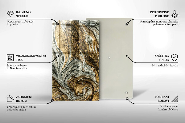 Herd abdeckplatte Reichhaltige Abstraktion