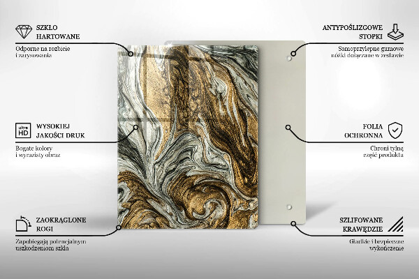 Herd abdeckplatte Reichhaltige Abstraktion