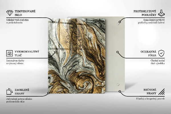 Herd abdeckplatte Reichhaltige Abstraktion
