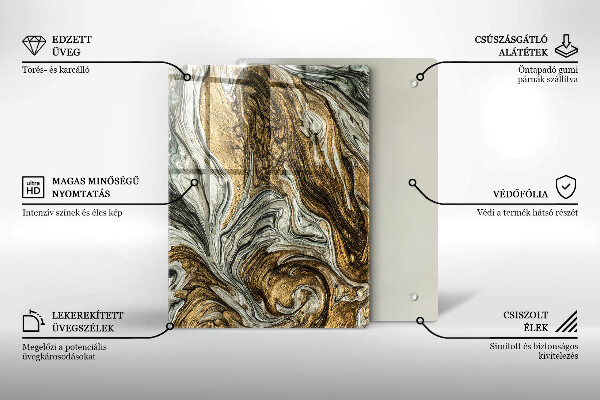Herd abdeckplatte Reichhaltige Abstraktion