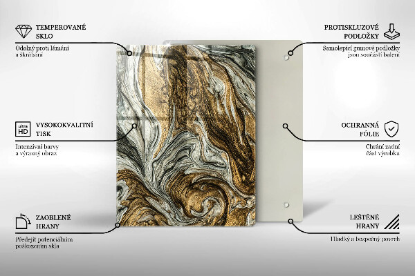 Herd abdeckplatte Reichhaltige Abstraktion