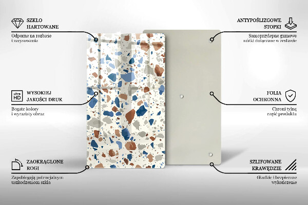 Herd abdeckplatte Dekoratives Steinzeug