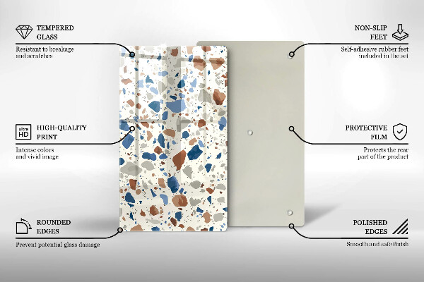 Herd abdeckplatte Dekoratives Steinzeug
