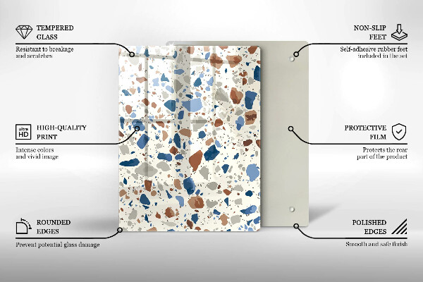 Herd abdeckplatte Dekoratives Steinzeug