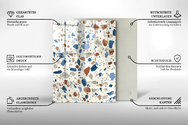 Herd abdeckplatte Dekoratives Steinzeug