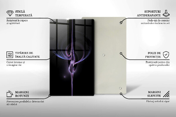 Herd abdeckplatte Moderne Abstraktion