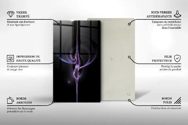 Herd abdeckplatte Moderne Abstraktion