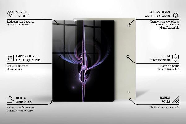 Herd abdeckplatte Moderne Abstraktion