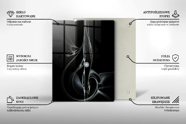 Herd abdeckplatte Moderne Abstraktion