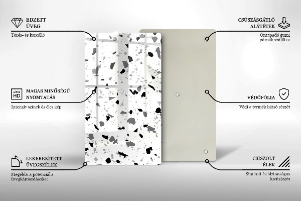 Herd abdeckplatte Dekoratives Steinzeug