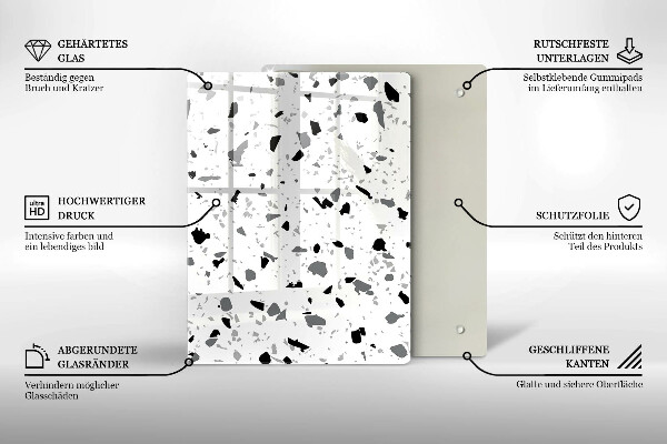 Herd abdeckplatte Dekoratives Steinzeug
