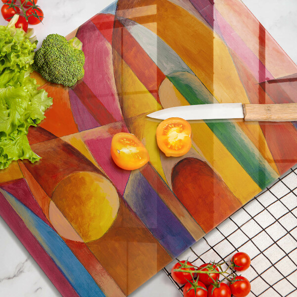 Herd abdeckplatte Bunte Abstraktion