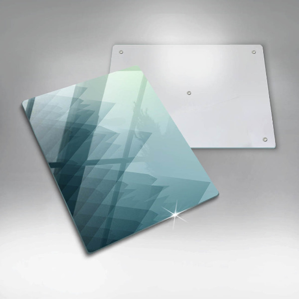 Herd abdeckplatte Abstrakte Berge