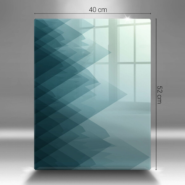 Herd abdeckplatte Abstrakte Berge