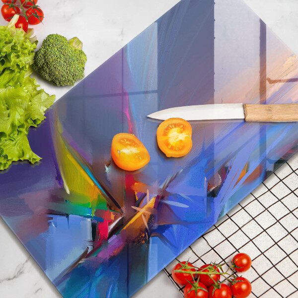 Herd abdeckplatte Gemalte Abstraktion