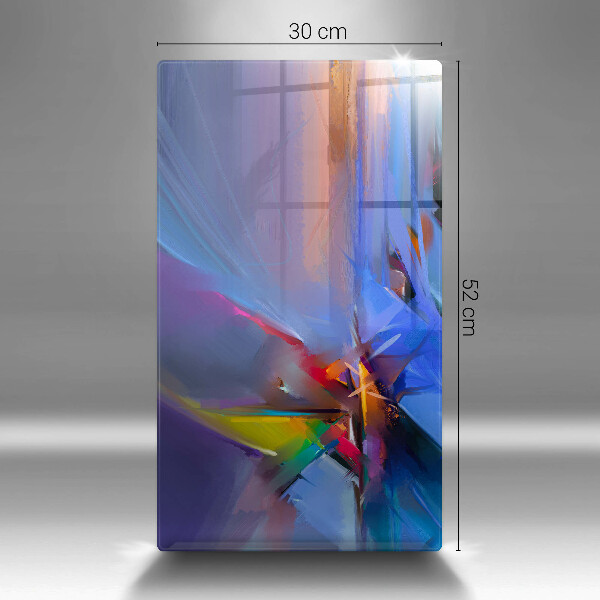 Herd abdeckplatte Gemalte Abstraktion