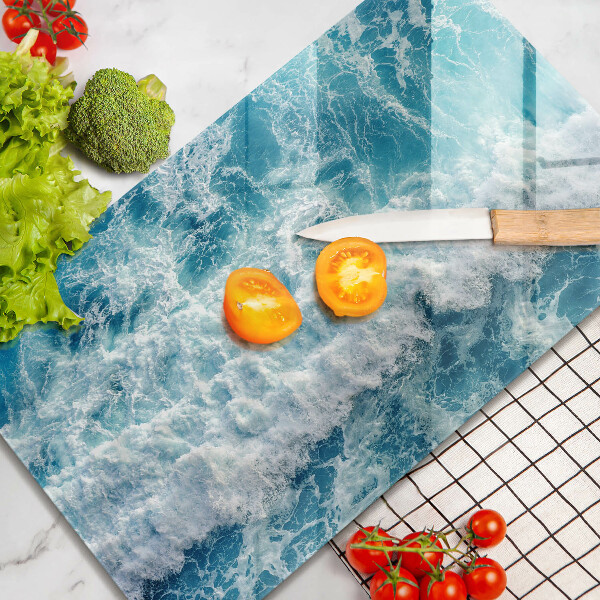 Herd abdeckplatte Meerwasserwellen