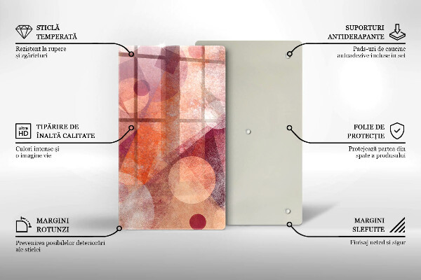 Herd abdeckplatte Abstrakte Kunst