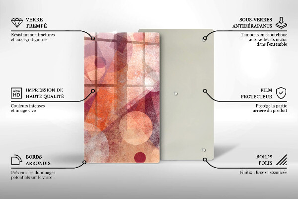 Herd abdeckplatte Abstrakte Kunst