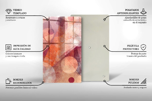 Herd abdeckplatte Abstrakte Kunst