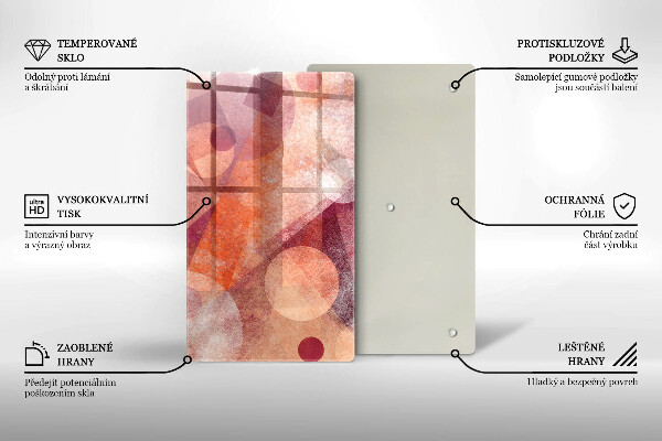 Herd abdeckplatte Abstrakte Kunst