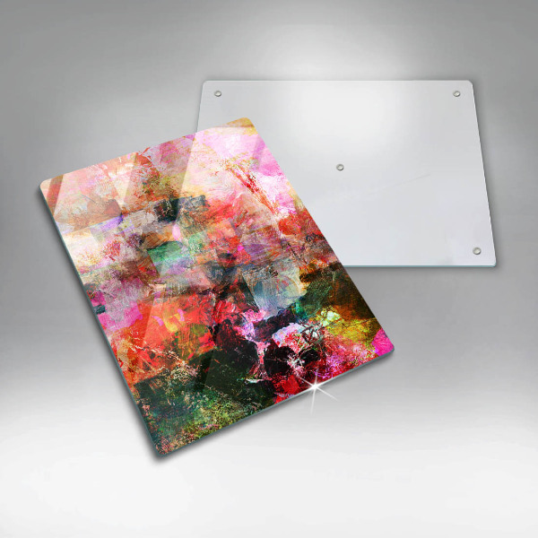 Herd abdeckplatte Abstraktion malen