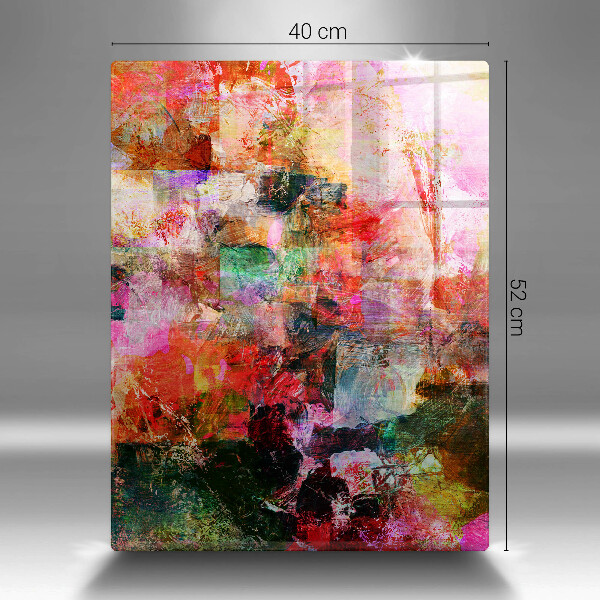 Herd abdeckplatte Abstraktion malen