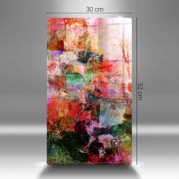 Herd abdeckplatte Abstraktion malen