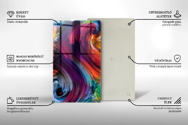 Herd abdeckplatte Bunte Highlights