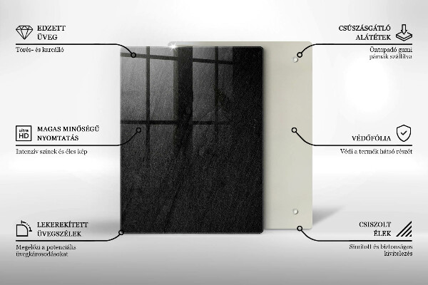 Herd abdeckplatte Felsstruktur