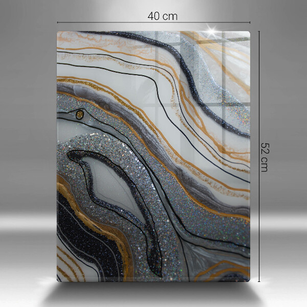 Herd abdeckplatte Rock mit Gold