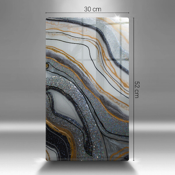 Herd abdeckplatte Rock mit Gold