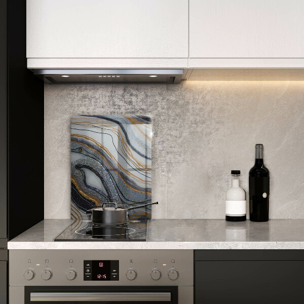 Herd abdeckplatte Rock mit Gold