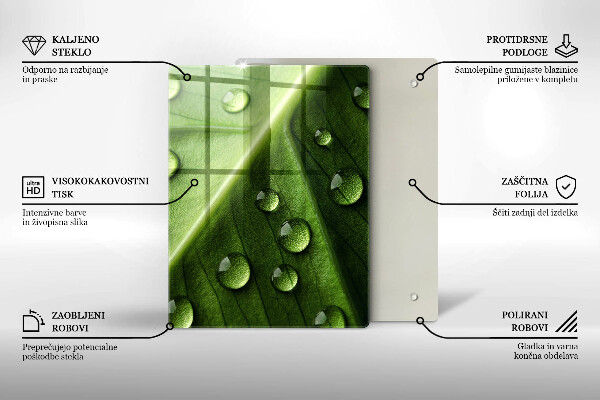 Herd abdeckplatte Naturtau und Blatt