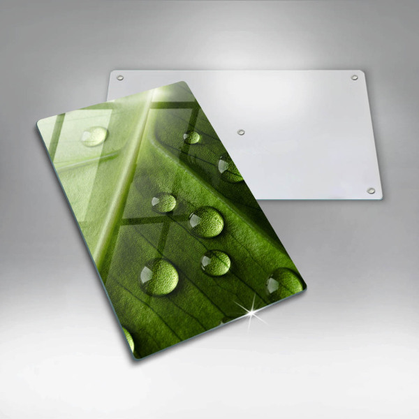 Herd abdeckplatte Naturtau und Blatt