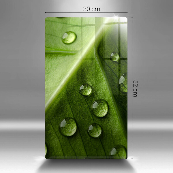 Herd abdeckplatte Naturtau und Blatt