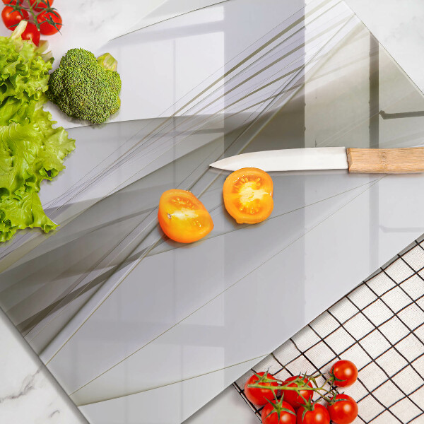 Herd abdeckplatte Abstraktes Liniendesign