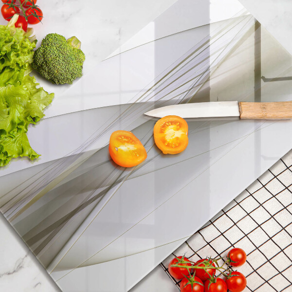 Herd abdeckplatte Abstraktes Liniendesign