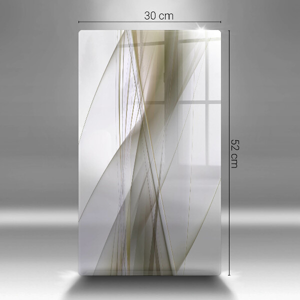 Herd abdeckplatte Abstraktes Liniendesign