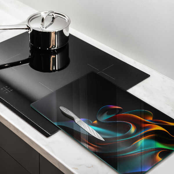 Herd abdeckplatte Bunte Abstraktion