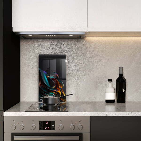 Herd abdeckplatte Bunte Abstraktion