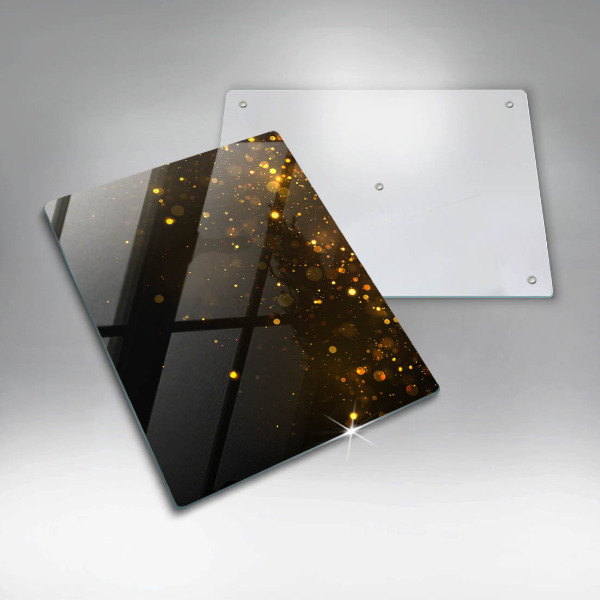 Schutz für induktionskochfeld Goldglitter