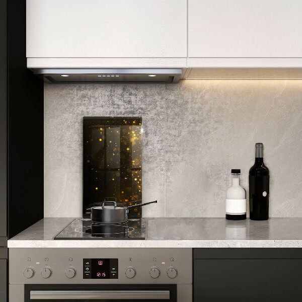 Schutz für induktionskochfeld Goldglitter